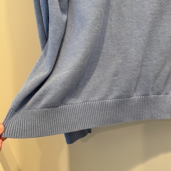 Vineyard Vines - Men’s 1/4 zip sweater. Sweatshirt.  size XL.  Light blue - Picture 4 of 12